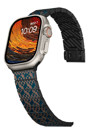 Pitaka Apple Watch / Ultra Karbon Fiber Kordon Stairs