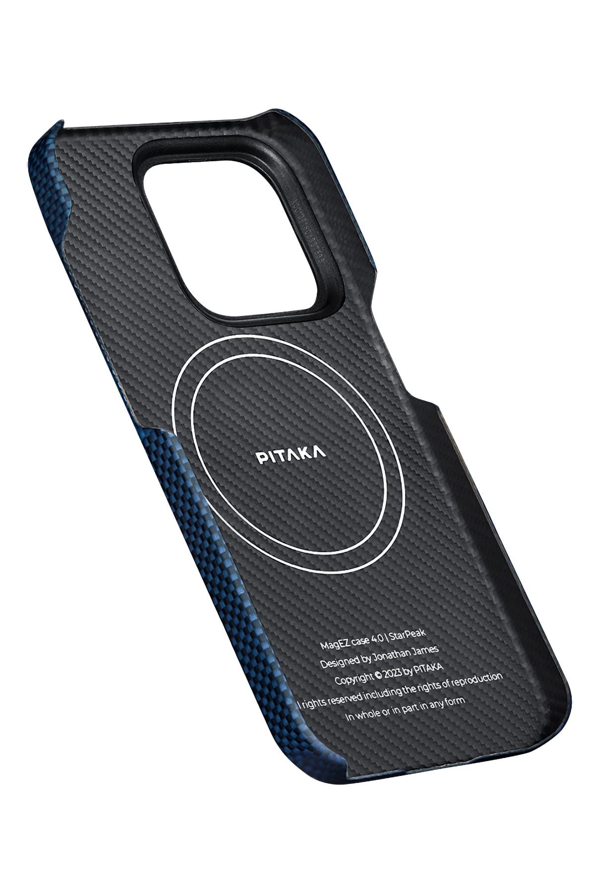 Pitaka Starpeak iPhone 15 Pro Max MagSafe Uyumlu Aramid Fiber Kılıf Over The Horizon  Pitaka