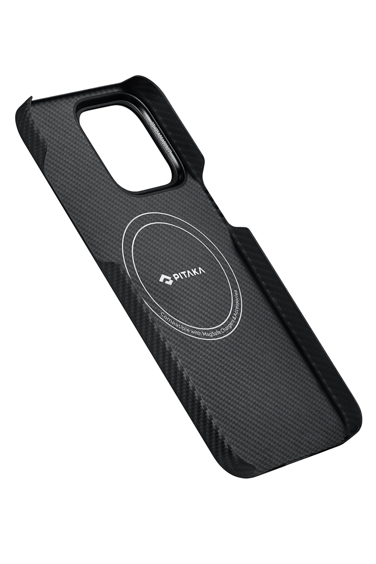 Pitaka Tactile Woven iPhone 15 Pro MagSafe Uyumlu 600D Aramid Fiber Kılıf Rhapsody  Pitaka