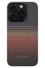 Pitaka Tactile Woven iPhone 15 Pro Max MagSafe Uyumlu Kılıf Sunset  Pitaka