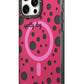 Youngkit Polka Dots iPhone 15 Pro Max Magsafe Uyumlu Kılıf Pembe  Youngkit