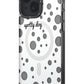 Youngkit Polka Dots iPhone 15 Magsafe Uyumlu Kılıf Beyaz  Youngkit