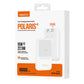 Recci Polaris Çift Kablolu Led Göstergeli 15W 1000mAh Powerbank Beyaz  Recci