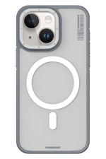 Youngkit Rock Sand Skin iPhone 15 Plus Uyumlu Magsafe Gri Kılıf  Youngkit