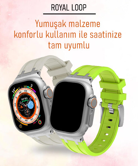 royal loop silikon apple watch kordon 