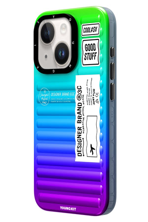 Youngkit Secret Color iPhone 15 Uyumlu Mavi Kılıf  Youngkit