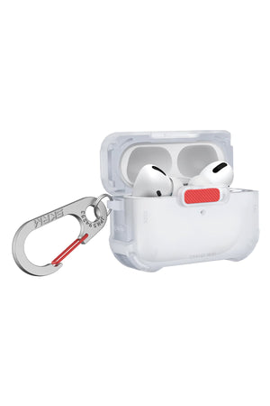 Skinarma Mecha Apple Airpods Pro 2. Nesil Uyumlu Kılıf Transparan Beyaz  SkinArma