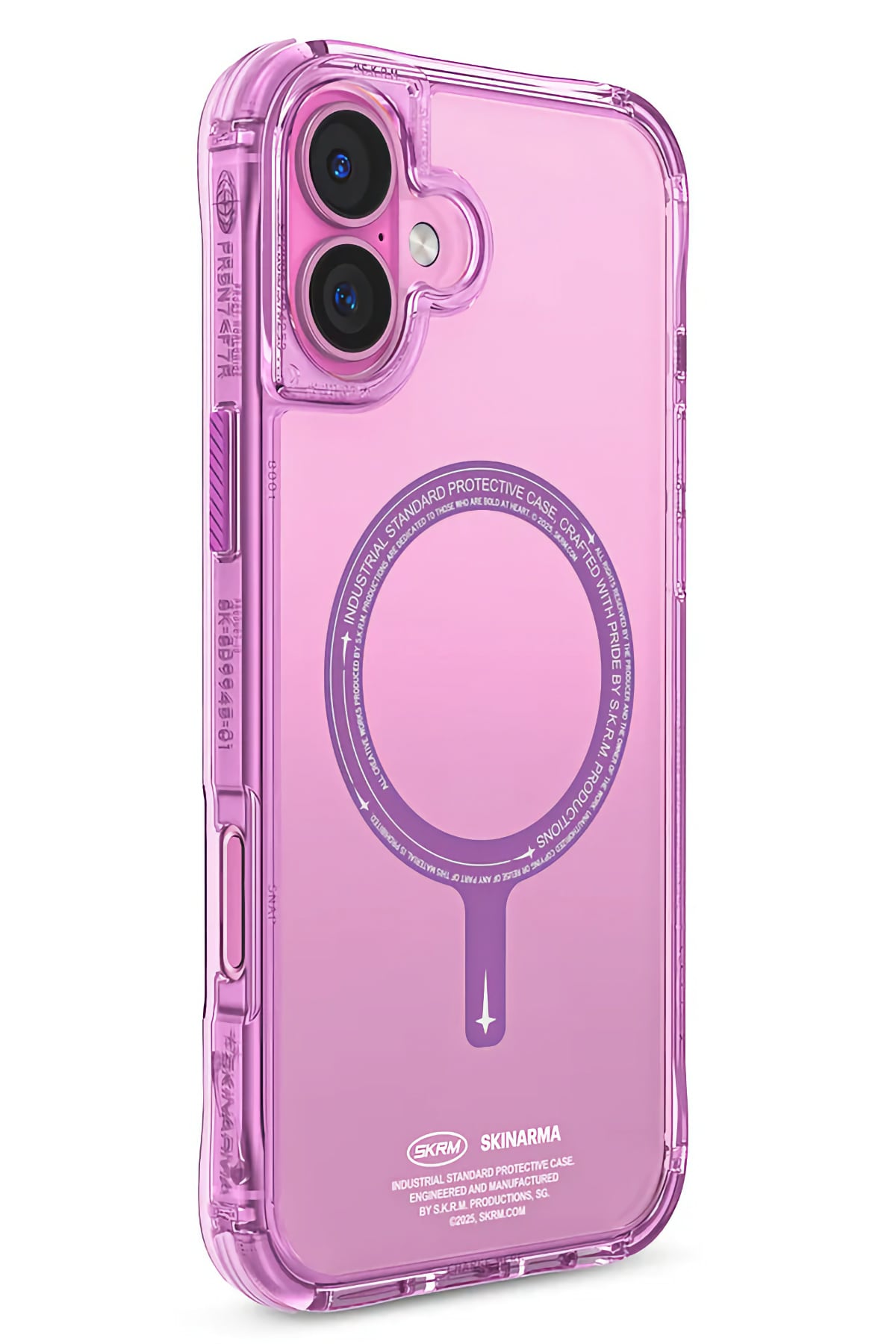 Skinarma Saido iPhone 16 Magsafe Uyumlu Kılıf Pembe  SkinArma