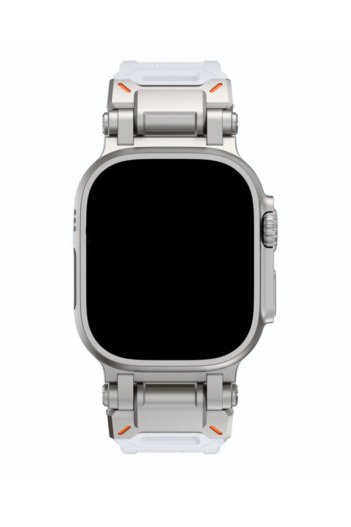 Apple Watch Uyumlu Defense Loop Silikon Kordon Starlight Clear  bikordon