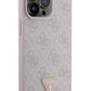 Guess iPhone 14 Pro Max Uyumlu 4G Desenli Strass Kılıf Pembe  Guess