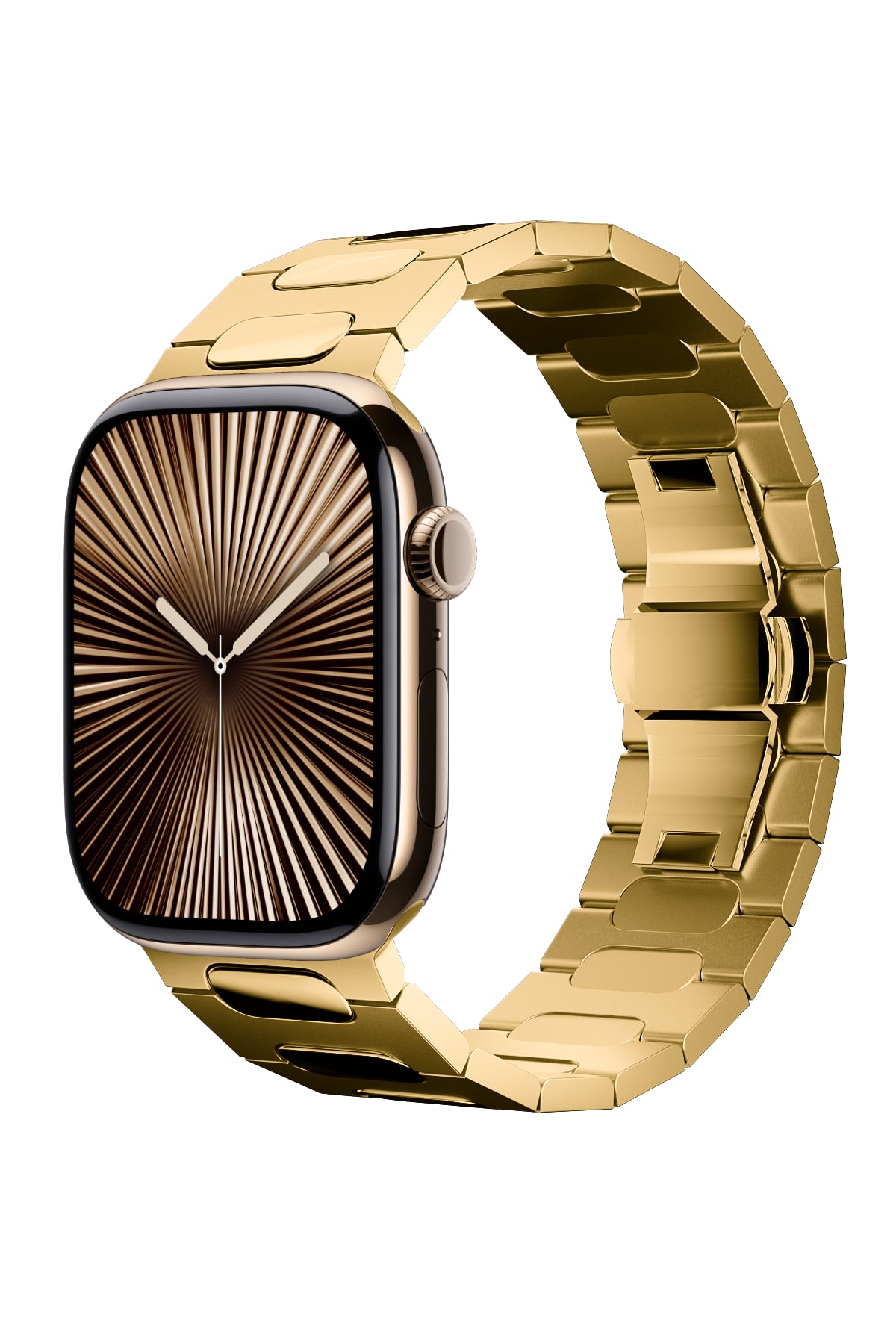 Titanova Apple Watch Uyumlu Titanyum Kordon Gold Bikordon