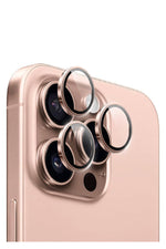 Wiwu LG-004 PVD Apple iPhone 16 Serisi Metal Kamera Lens Koruyucu iPhone 16 Pro Max Wiwu