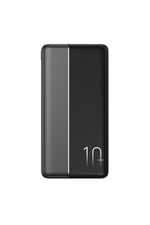 Wiwu Wi-P032 Dual USB-A ve Type-C PD LED Göstergeli Powerbank 10000mAh Siyah  Wiwu