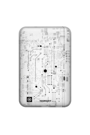 Youngkit Tech Hızlı Şarj Özellikli Wireless Magsafe Powerbank 15W 5000mAh Beyaz Youngkit