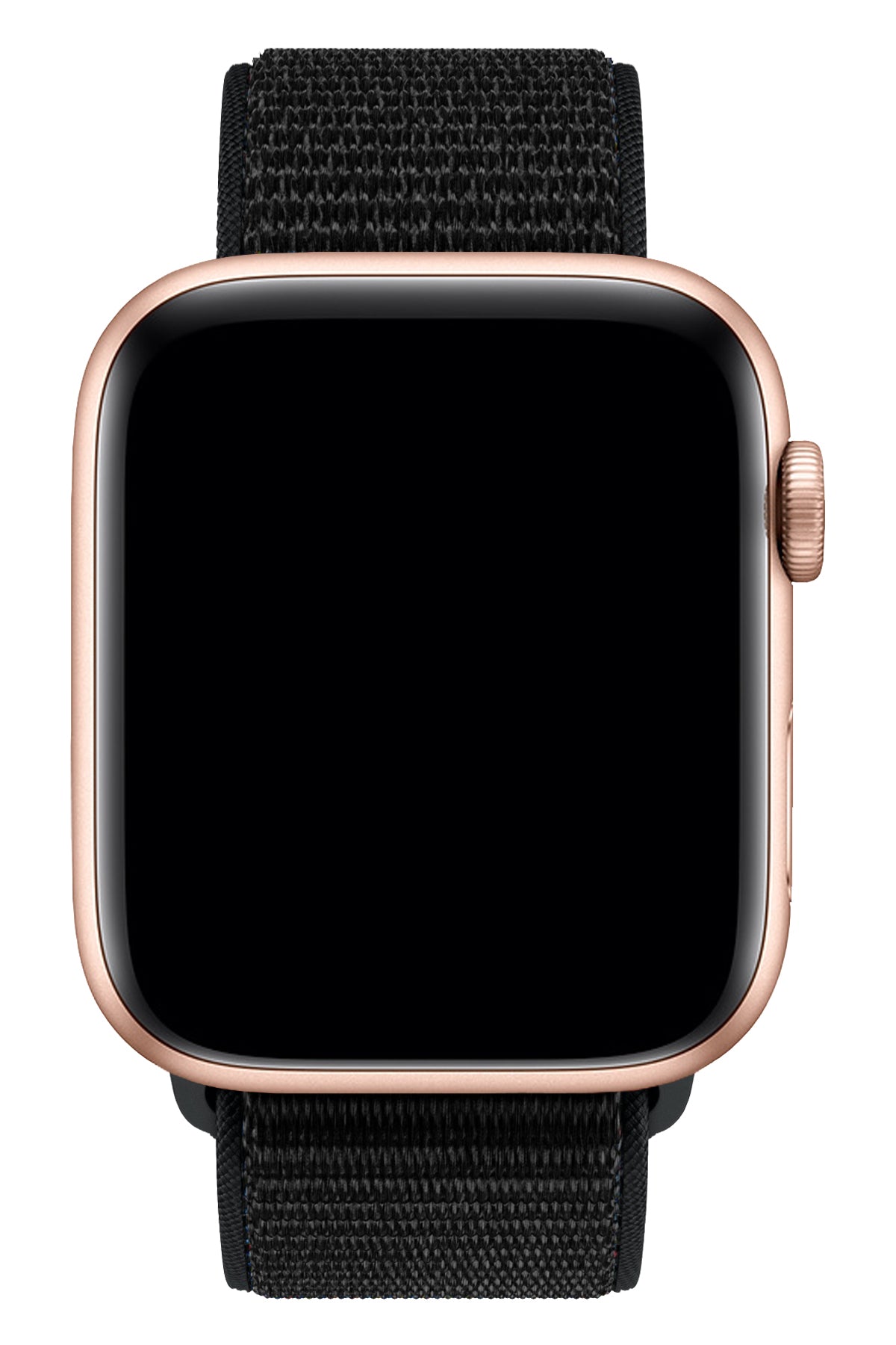 Apple Watch Uyumlu Spor Loop Kordon Siyah  bikordon