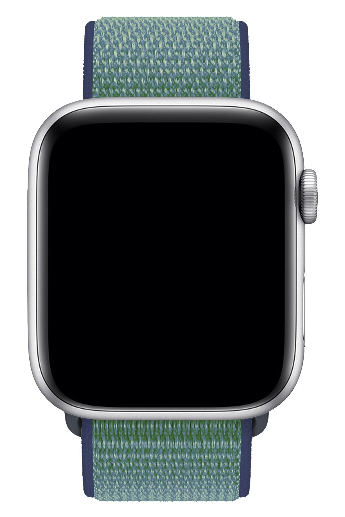 Apple Watch Uyumlu Spor Loop Kordon Yeşil Lacivert  bikordon