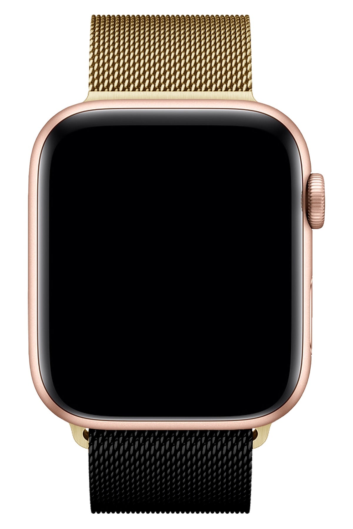 Apple Watch Uyumlu Metal Milano Loop Altın Gece  bikordon