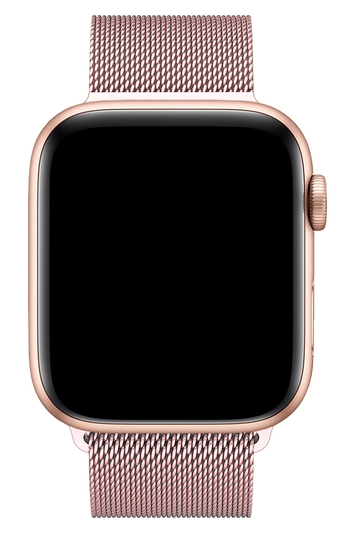 Apple Watch Uyumlu Metal Milano Loop Kum Pembe  bikordon