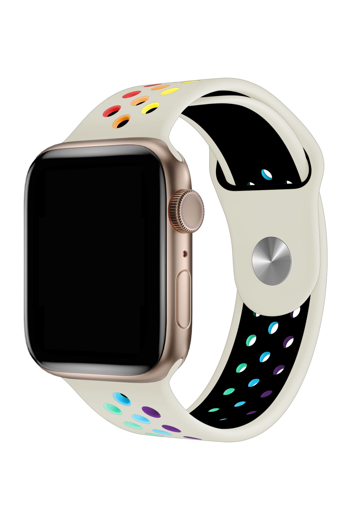 Apple Watch Uyumlu Silikon Delikli Spor Kordon Selenit  bikordon