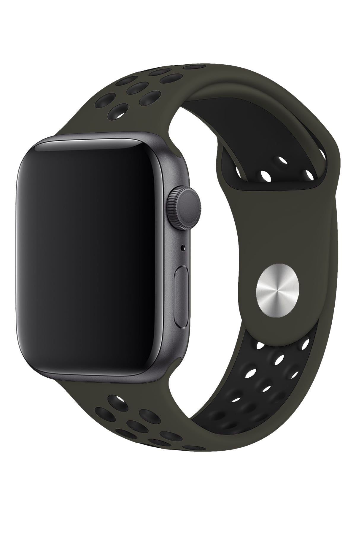 Olive drab apple online watch band