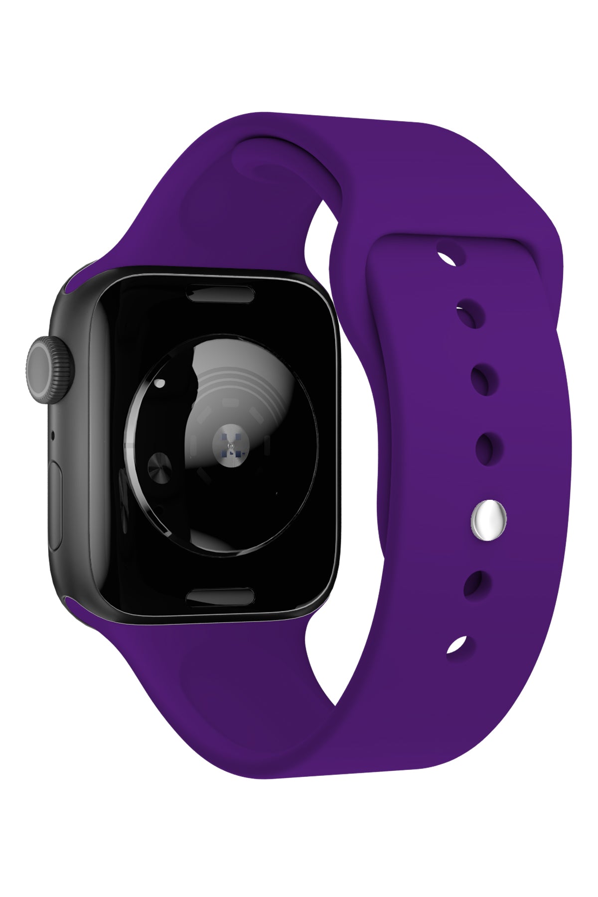 Apple Watch Uyumlu Silikon Spor Kordon Ametrin  bikordon