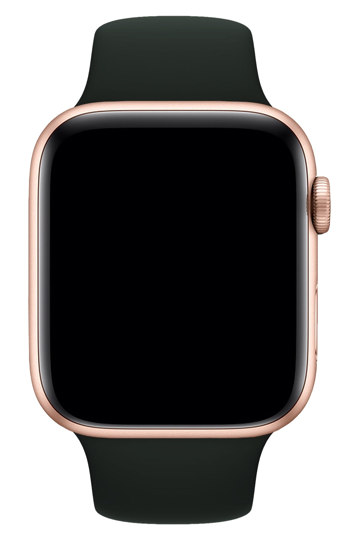 Apple Watch Uyumlu Silikon Spor Kordon Gece Yeşil  bikordon