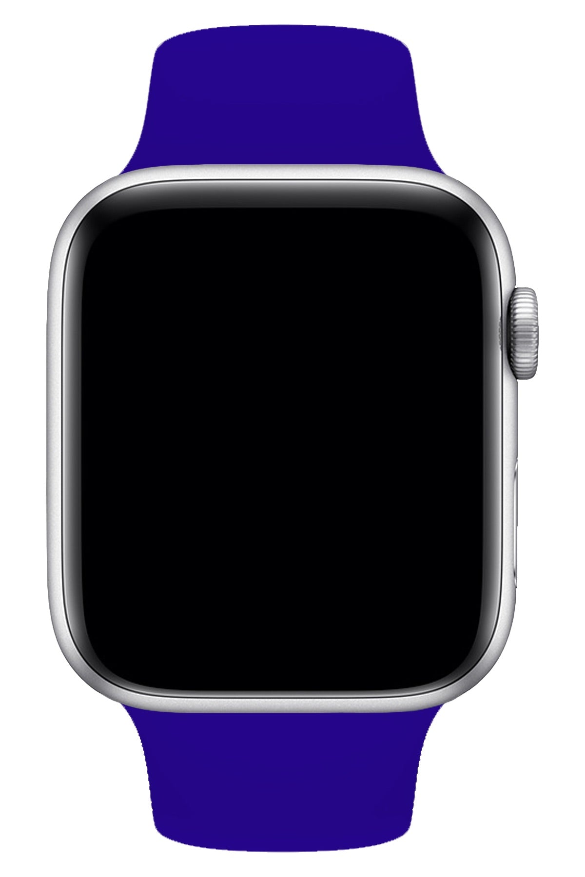 Apple Watch Uyumlu Silikon Spor Kordon Koyu Mavi  bikordon