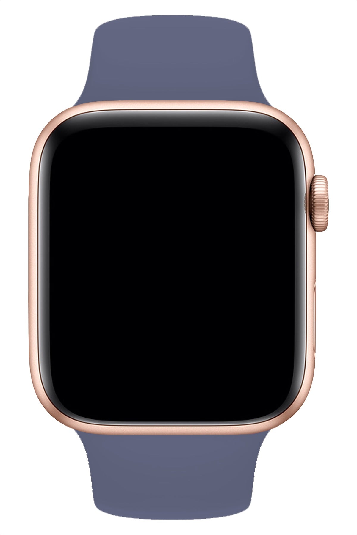 Apple Watch Uyumlu Silikon Spor Kordon Lavanta Gri  bikordon