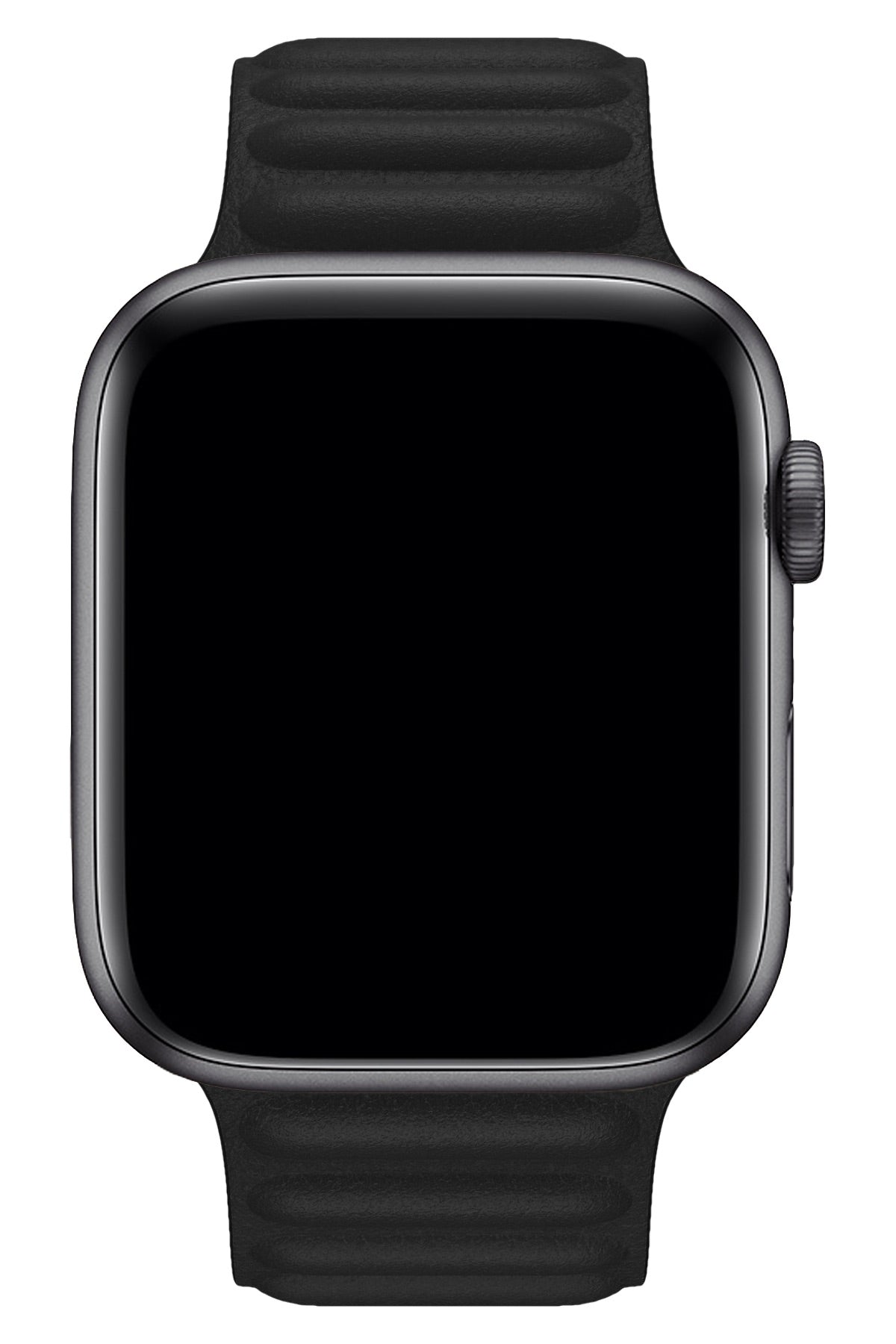 Apple watch best sale black leather loop