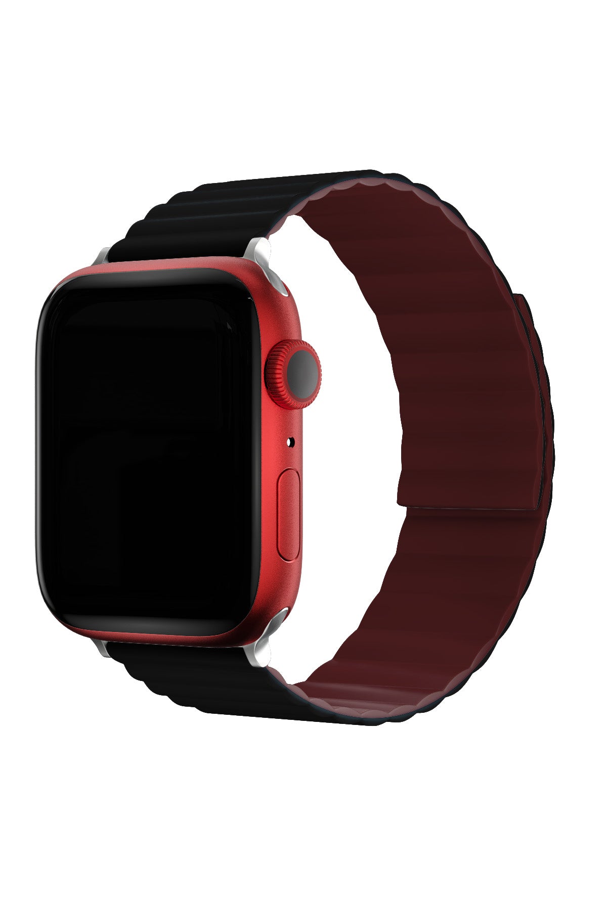 Apple Watch Uyumlu Baklalı Louis Loop Kordon Cool Black  bikordon