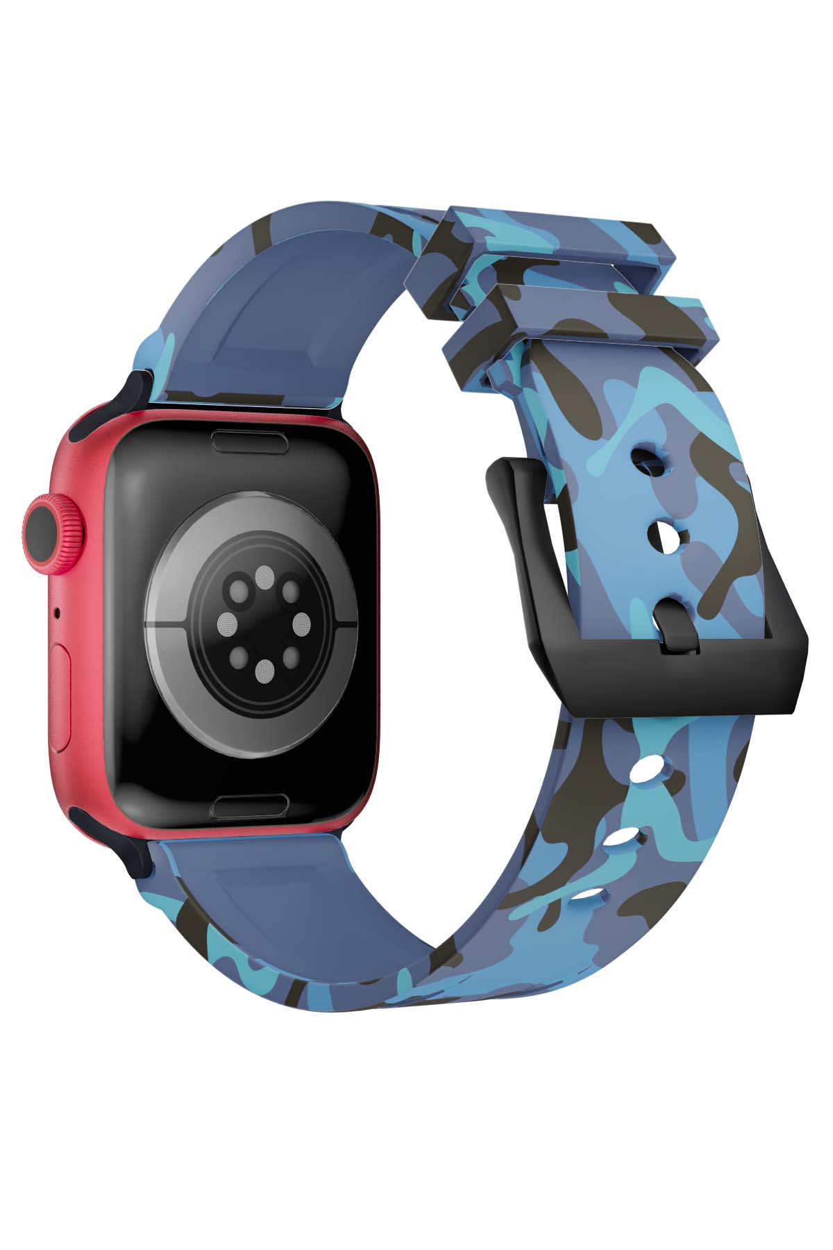 Apple Watch Uyumlu Camouflage Loop Silikon Kordon İmperial  bikordon