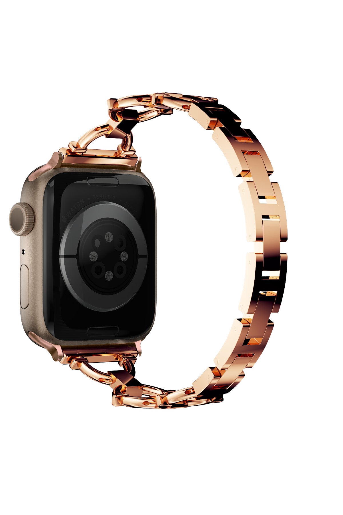 Apple Watch Uyumlu Chain Loop Kordon Sherbet  bikordon