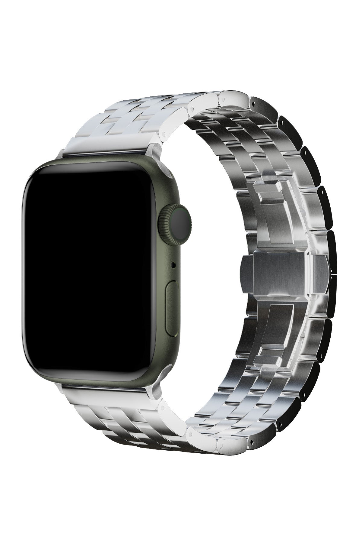 Apple Watch Uyumlu Çelik Steel Loop Kordon Granite  bikordon