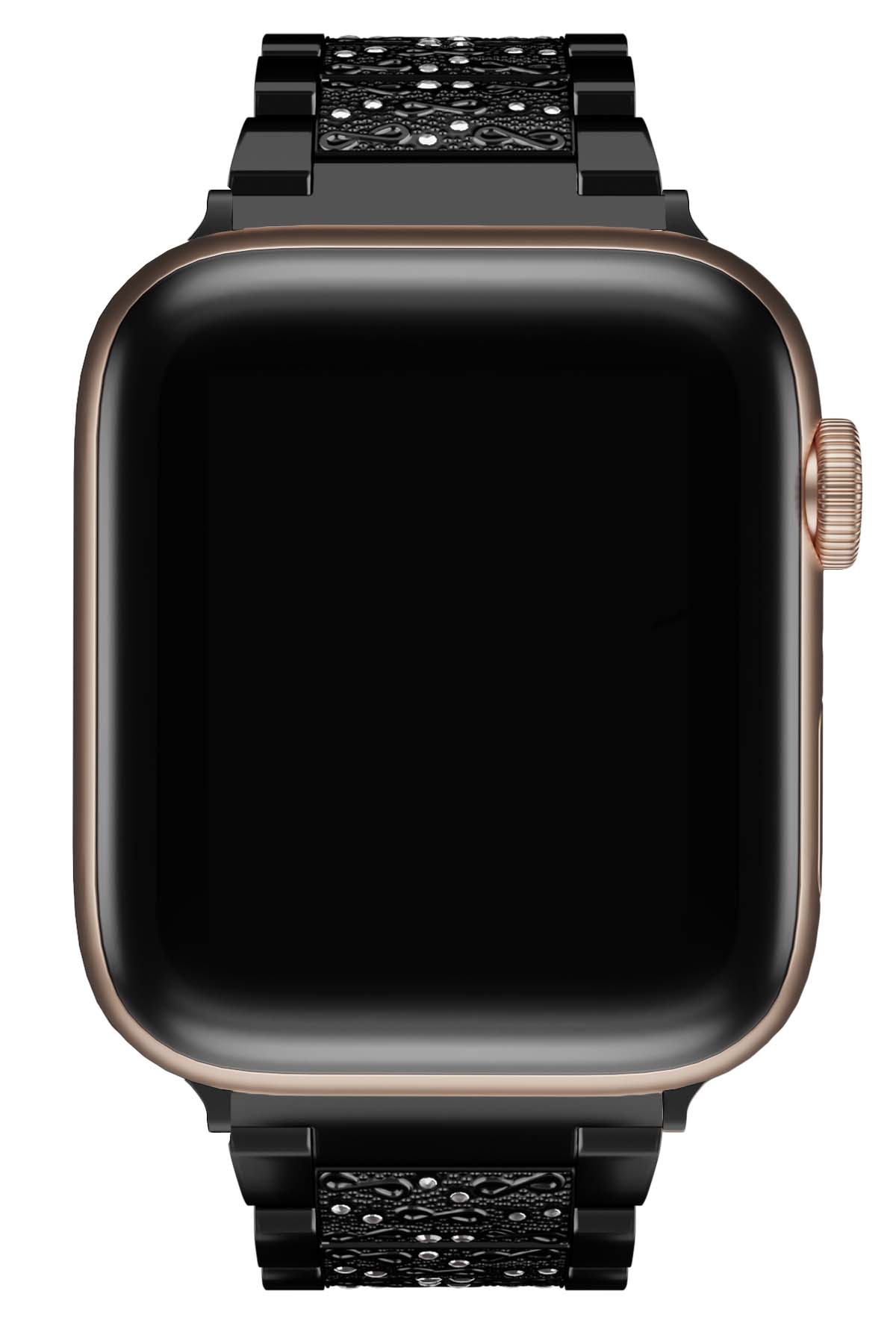 Apple Watch Uyumlu Crystal Loop Çelik Kordon İnnes  bikordon