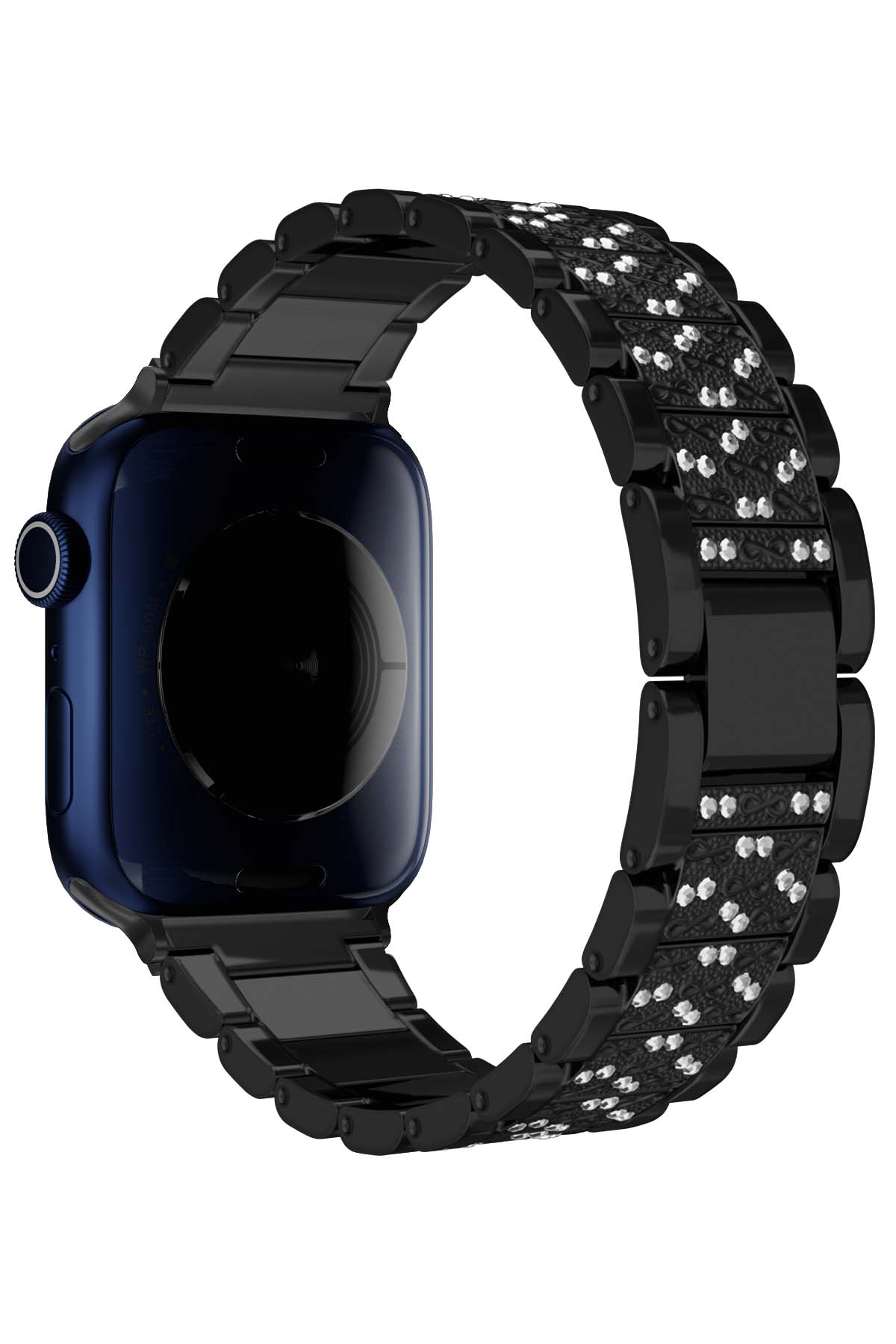 Apple Watch Uyumlu Crystal Loop Çelik Kordon İnnes  bikordon