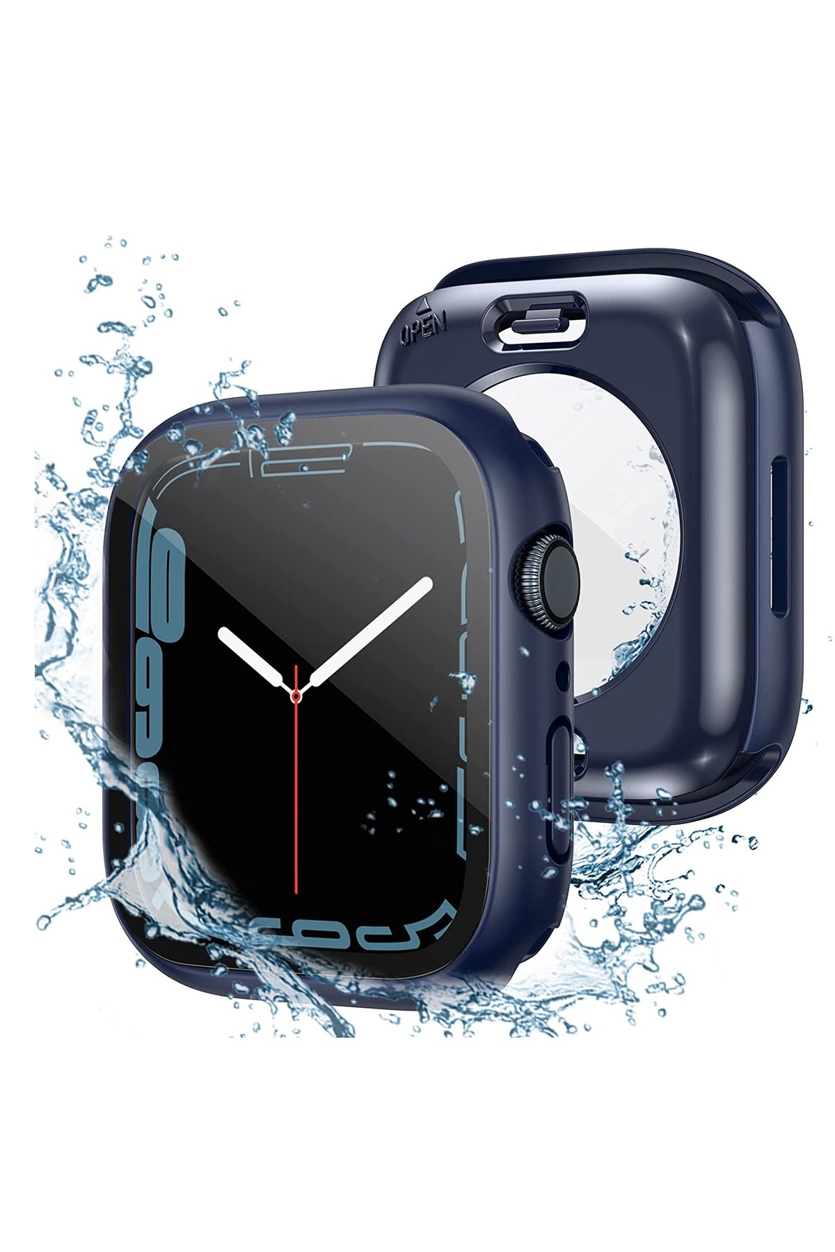 Apple Watch Compatible Screen Protector Case Water Resistant Everton