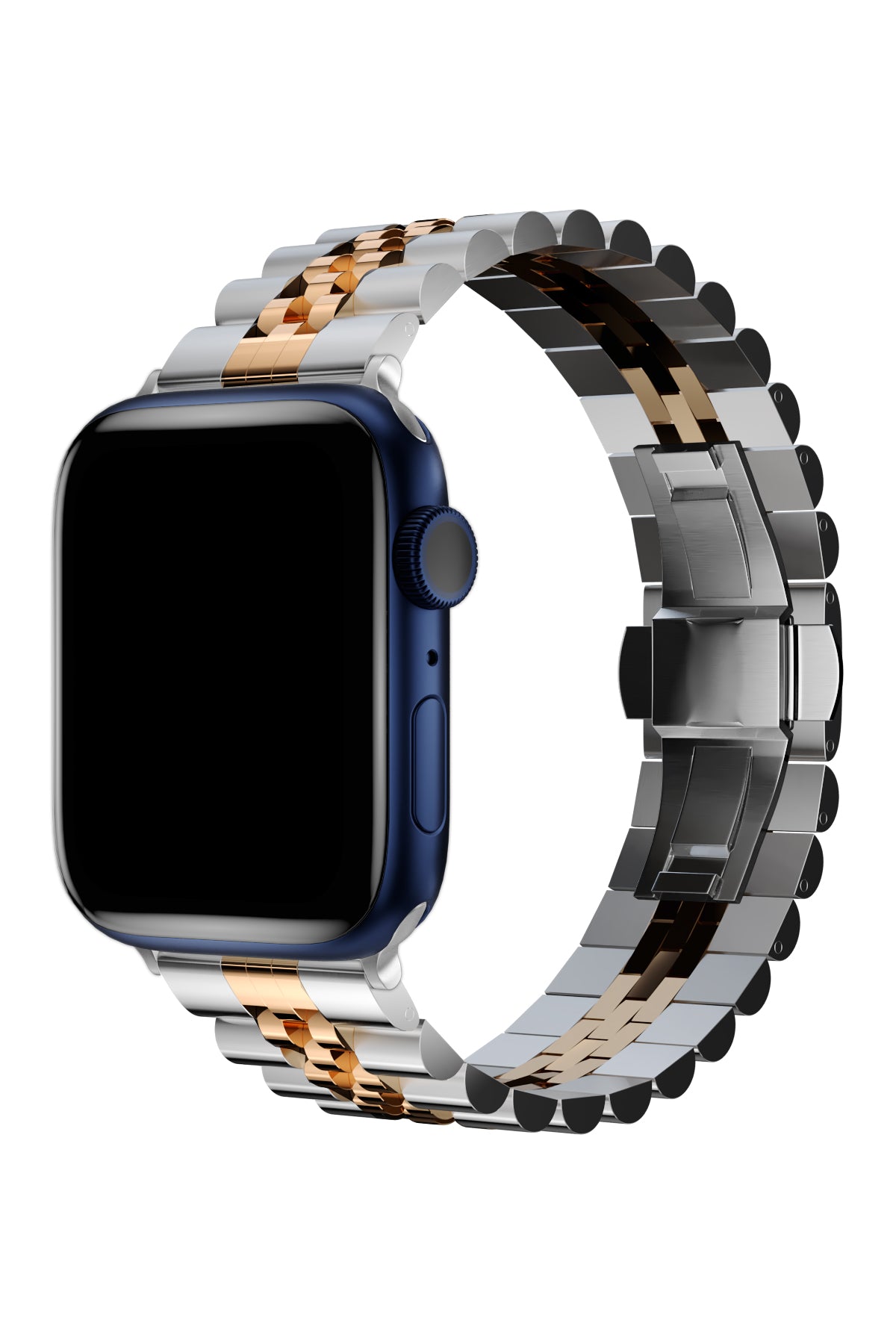 Apple Watch Uyumlu Olexi Çelik Loop Kordon Rosie  bikordon