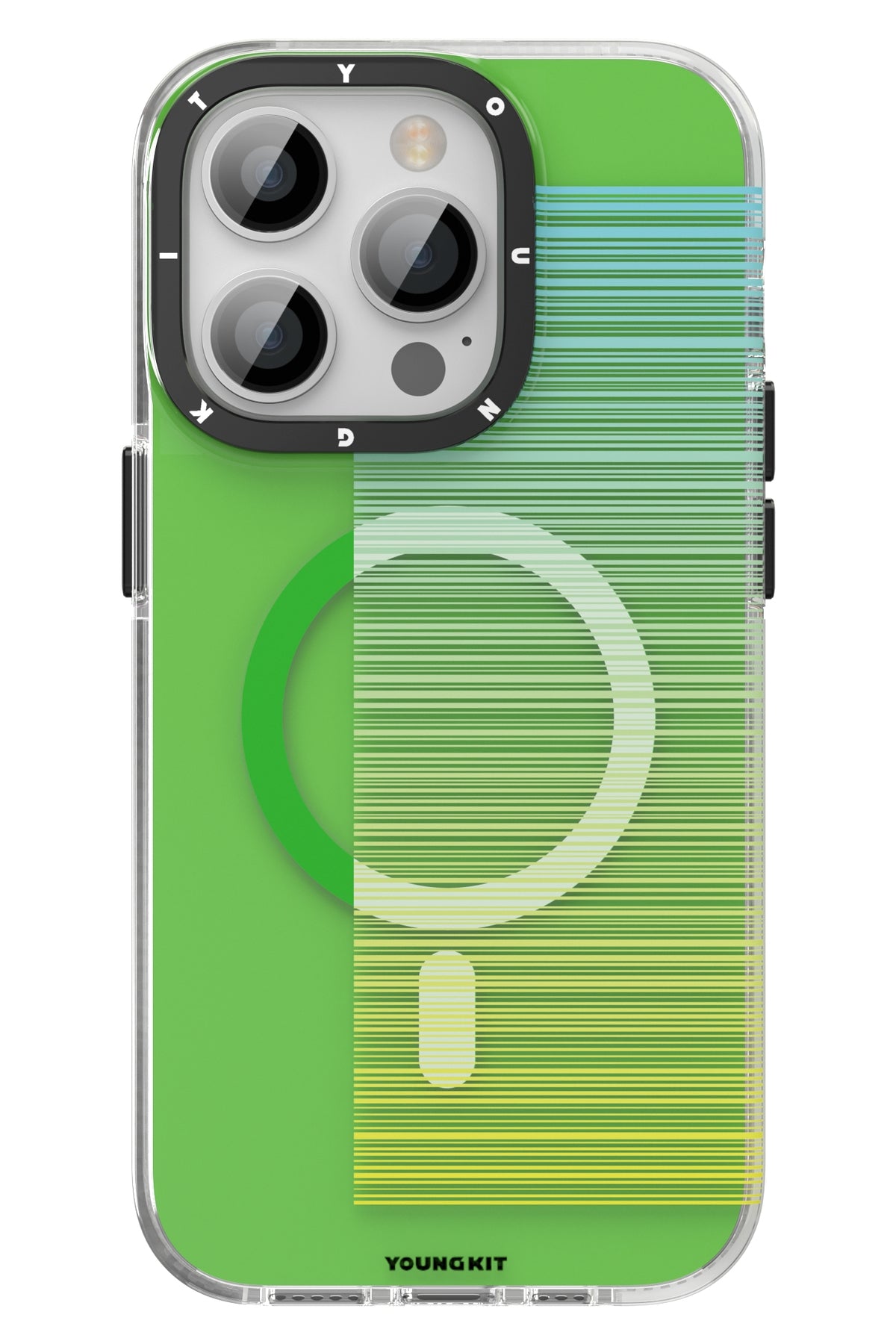 Youngkit Pure iPhone 14 Pro Magsafe Yeşil Kılıf  Youngkit
