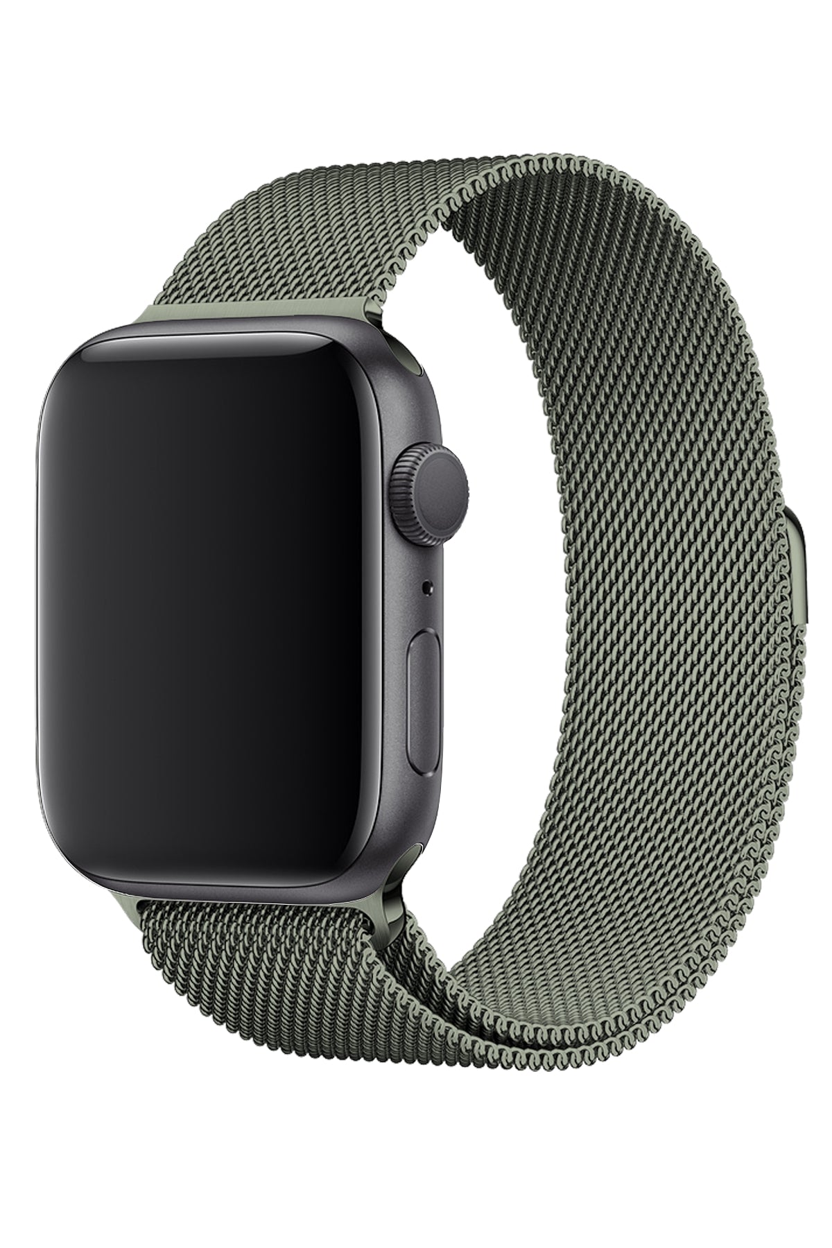 Apple Watch Uyumlu Metal Milano Loop Smoked  bikordon